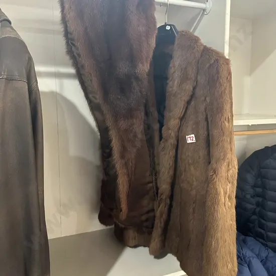 Fur jacket etc.