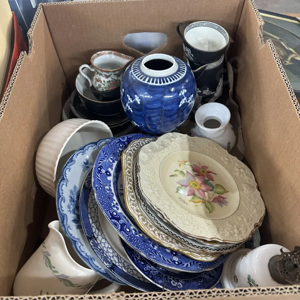 English plates, vases etc. Image 1++