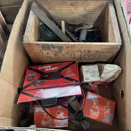 car parts and tools