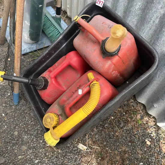 petrol cans
