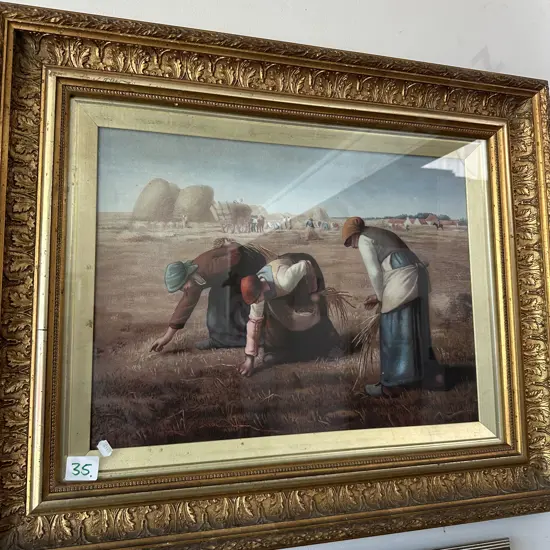 early framed picture