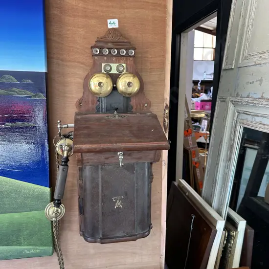 Antique wall phone
