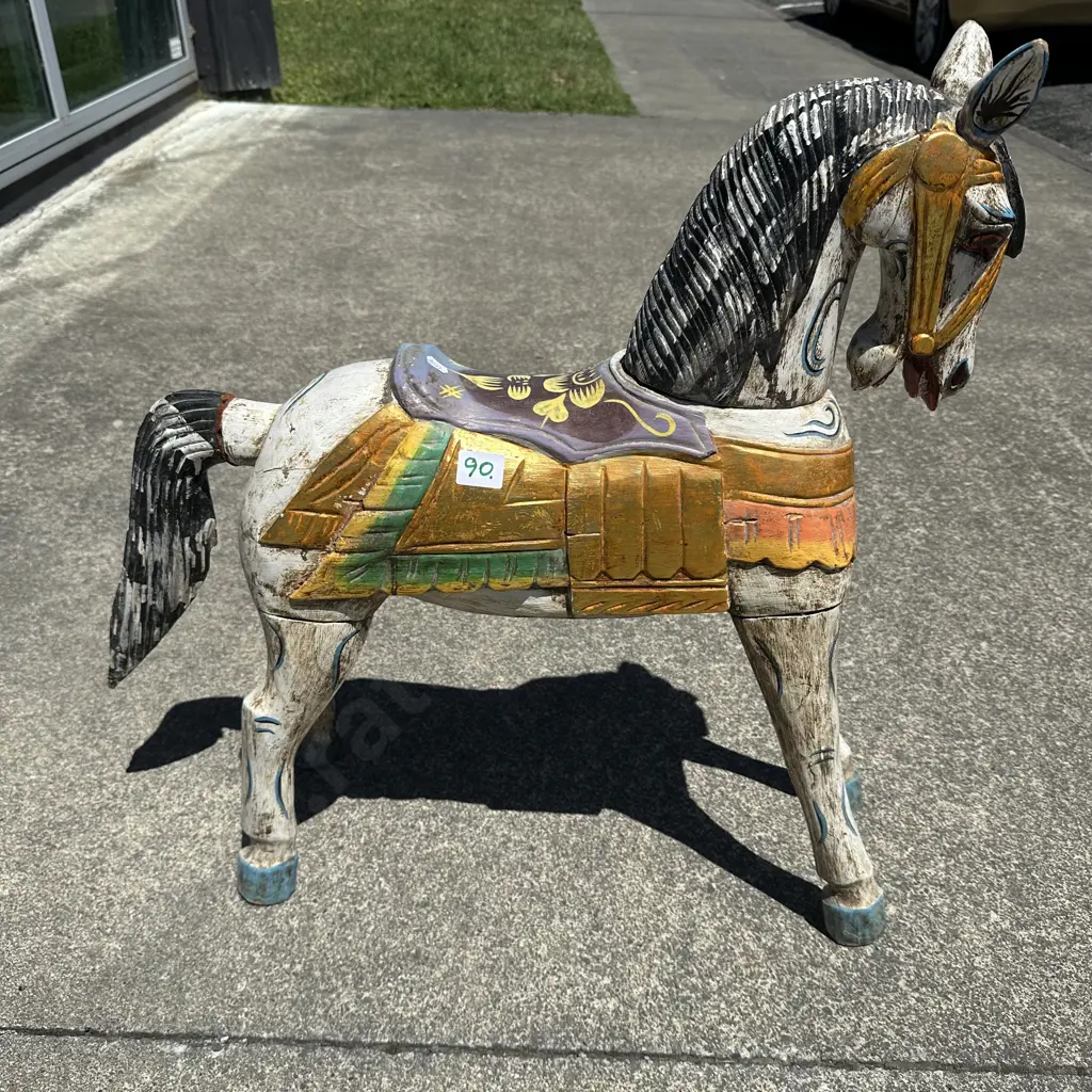 decorative wooden horse Image 1++