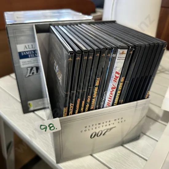 007 DVDs