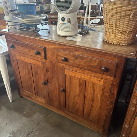 large solid sideboard