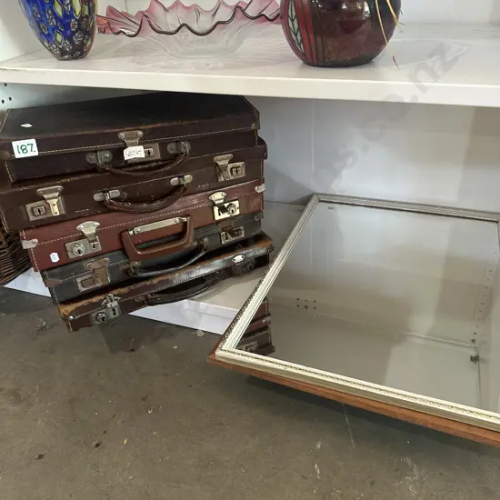 leather cases and mirrors