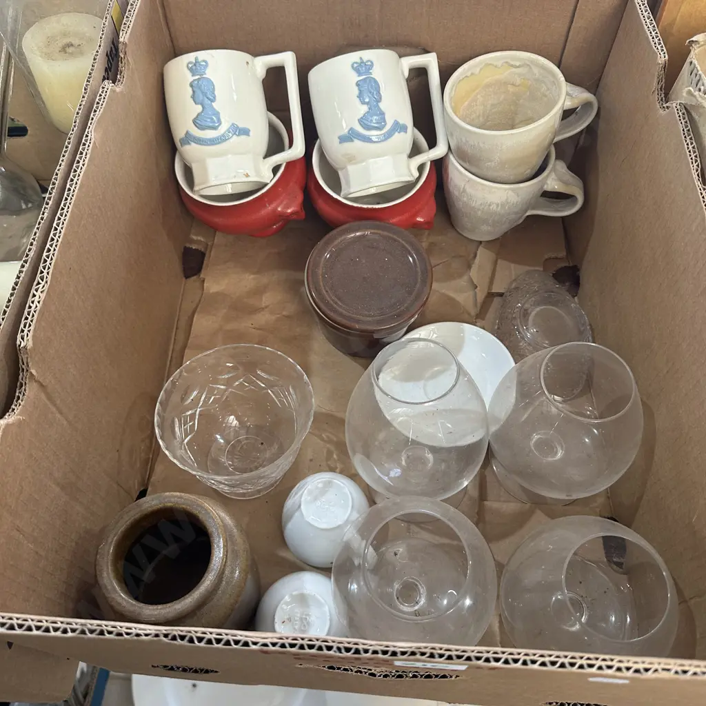 Denby, crystal, pottery etc. Image 1++