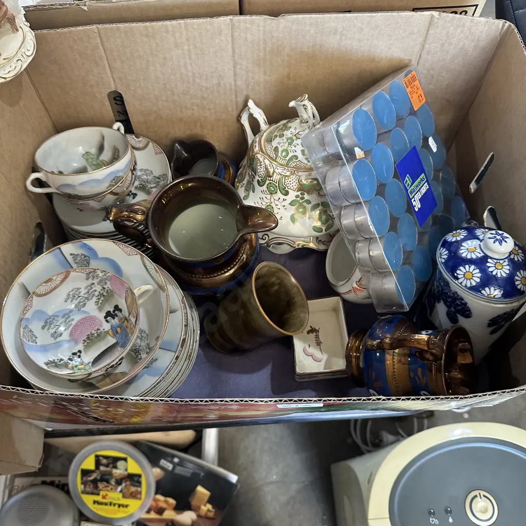Japanese cups plates and saucers,temuka etc. Image 1++