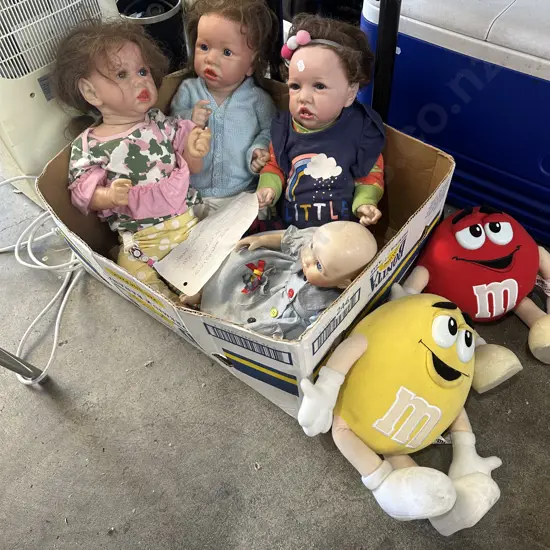 Dolls and M&Ms