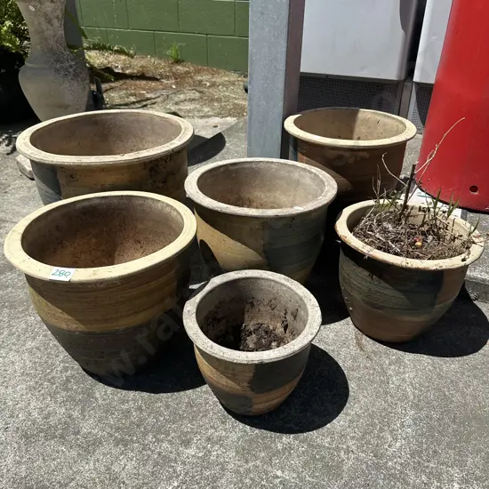 Collection of planters
