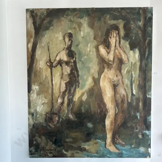 Painting by Alan Pearson (1929 - 2019). 1340 x 1640