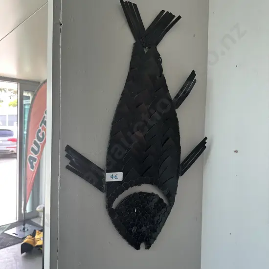 metal fish art