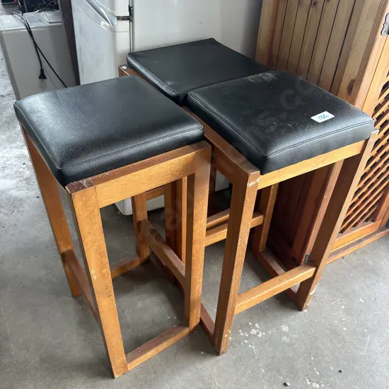 leather top bar stools