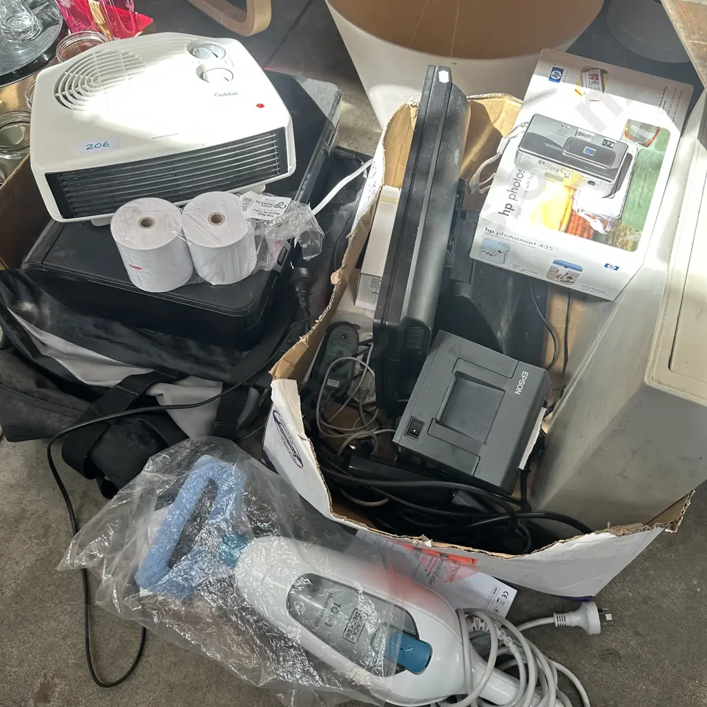 Steam mop, digital camera, cash drawer etc. Image 1++