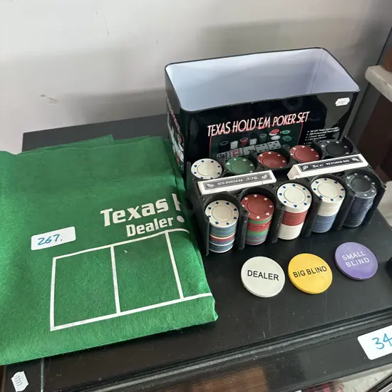 Texas hold'em poker set
