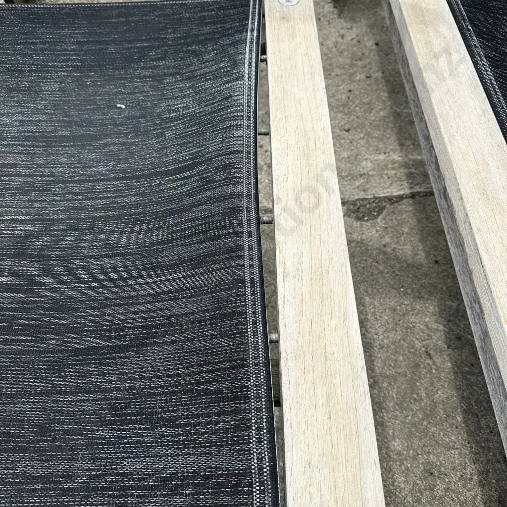 Pr of Teak sun loungers (need repair) Image 1++