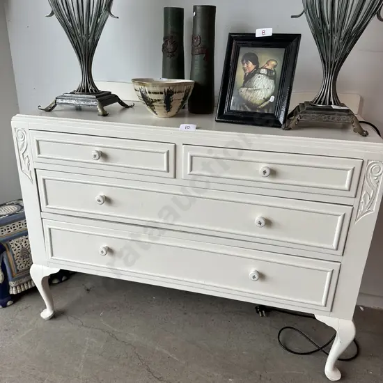 painted lowboy