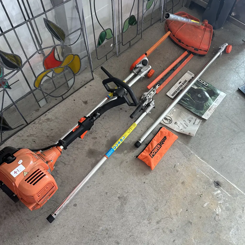 PowerQuip multi tool inc saw, trimmer,brush cutter & extension Image 1++