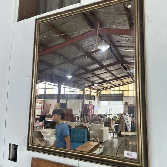 framed mirror 800 x 650