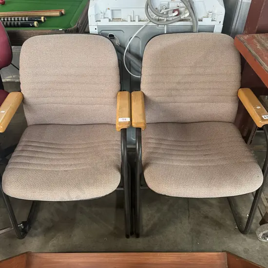Two reception chairs