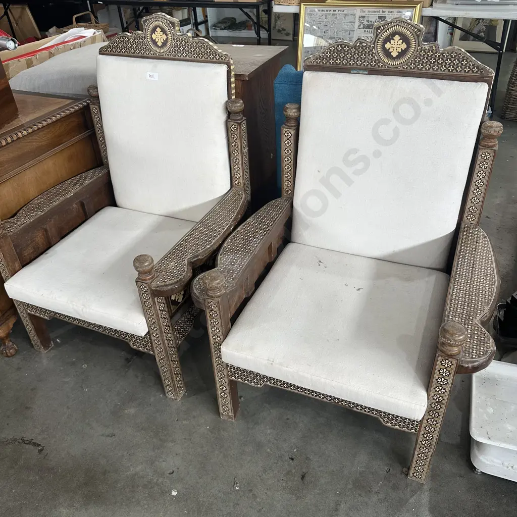 Pr antique Syrian chairs Image 1++