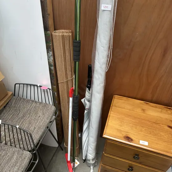 gutter cleaner, blinds etc
