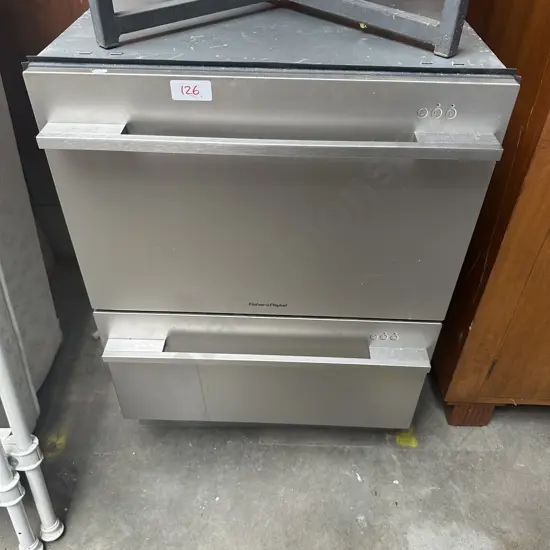 double dish drawers