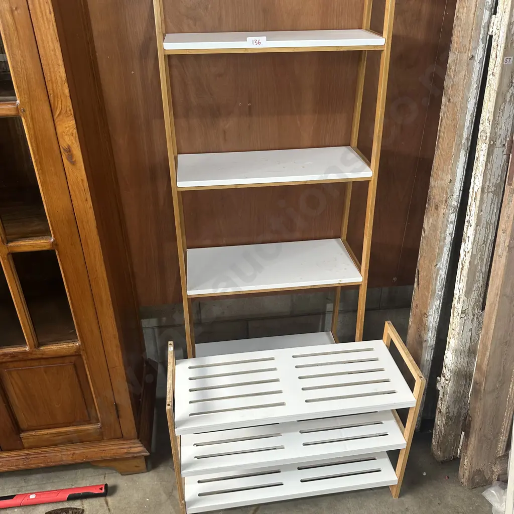 shelf and shoe rack Image 1++
