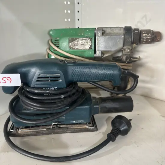 sander and hammer drill