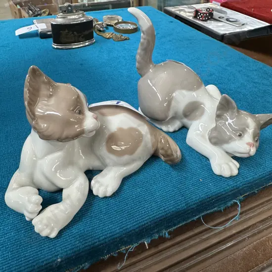 Lladro cats