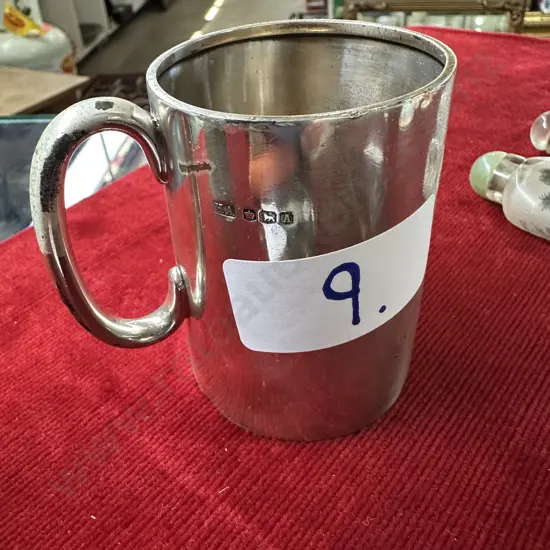 Sterling sIlver mug 134g