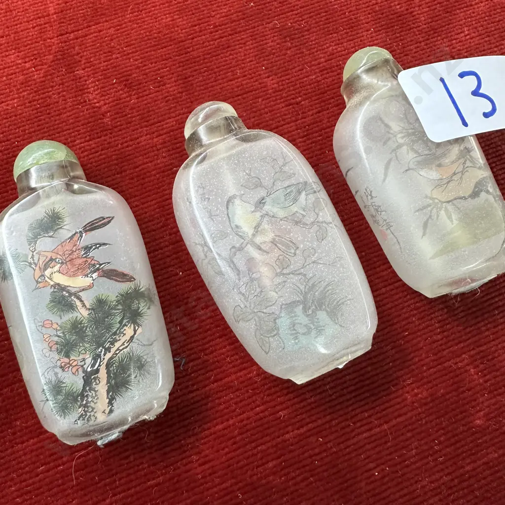 3 early perfume bottles Image 1++
