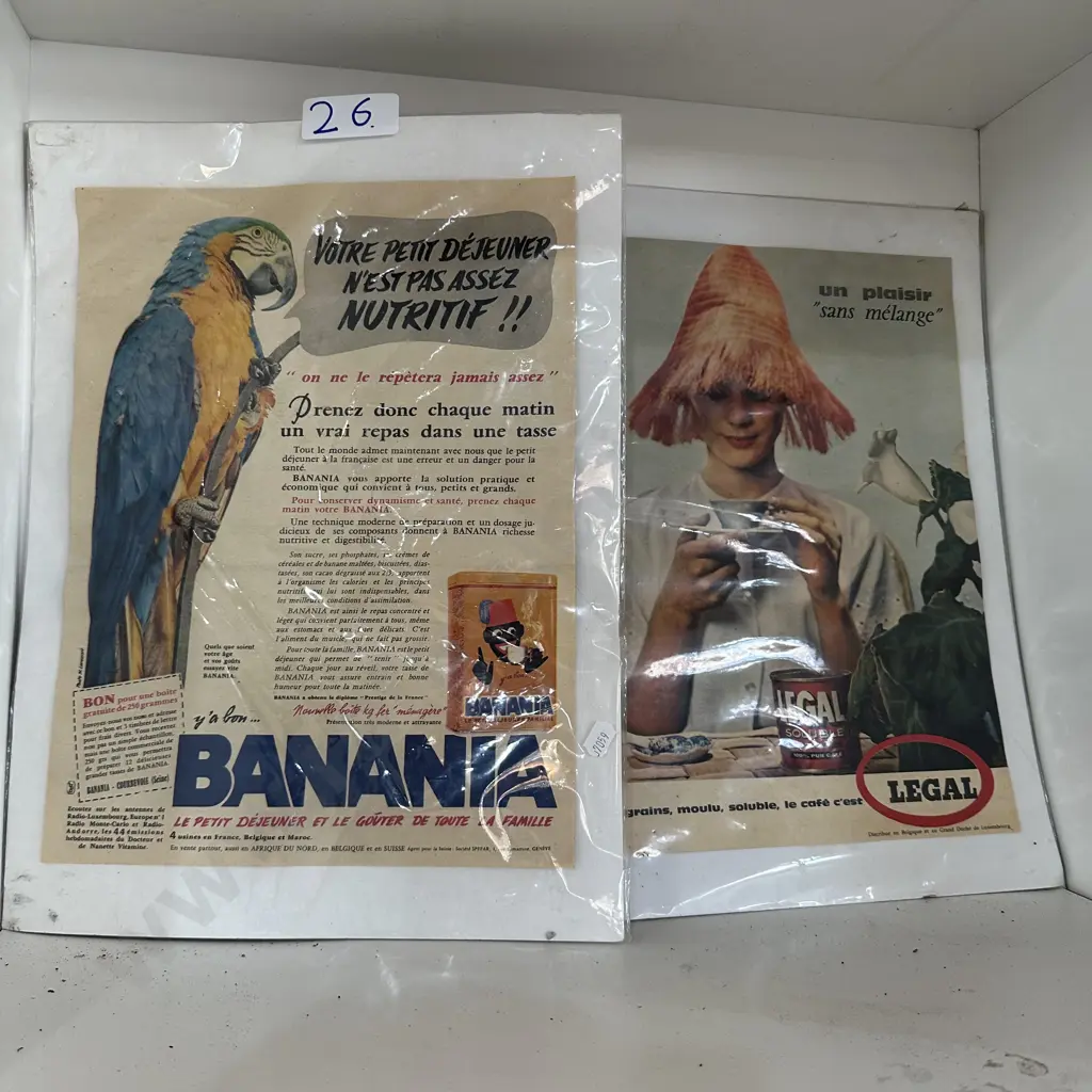 1960s original French advertisements Image 1++