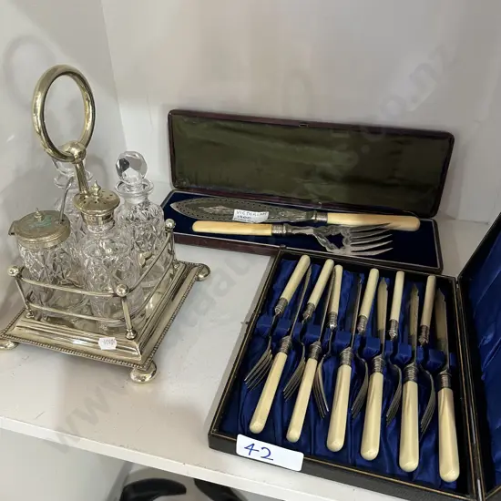 boxed sets plus cruet