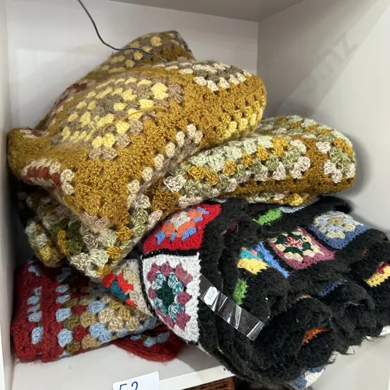 4 crotchet rugs
