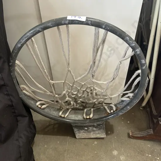 steel basketball hoop