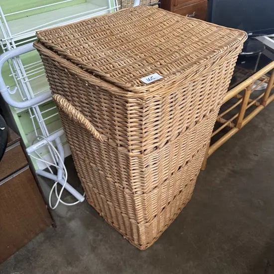 large cane basket