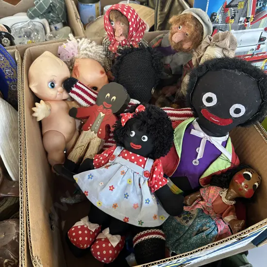 Kewpee and golly wogs etc