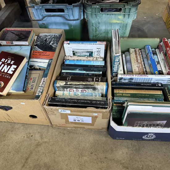 4 box books