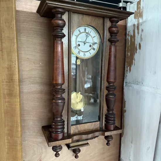 wall cased clock