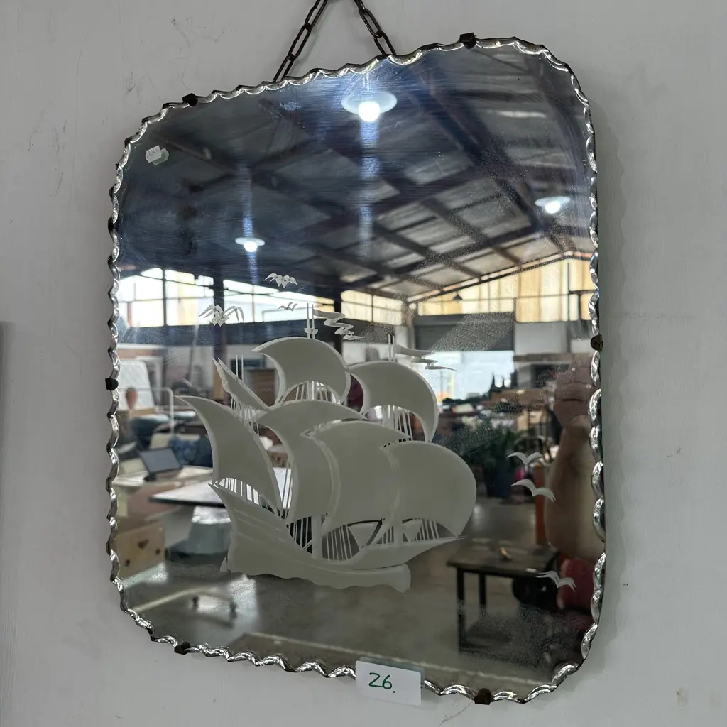 Art Deco ship mirror Image 1++