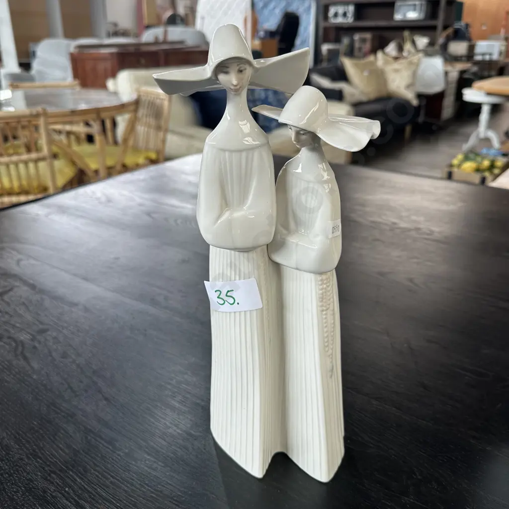 Lladro "Nuns" 33cm Image 1++