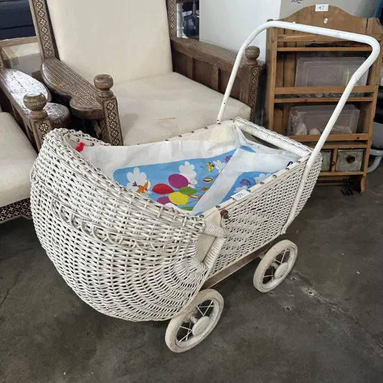 antique pram