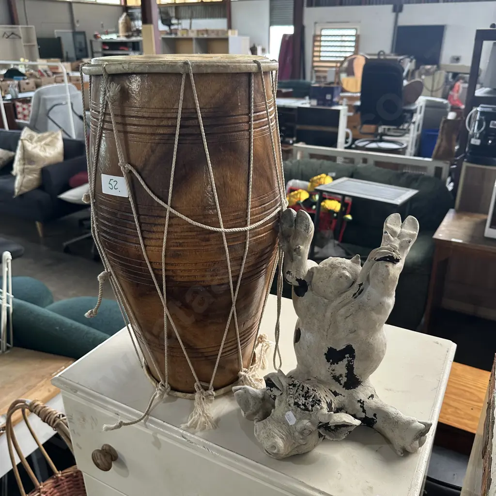 drum and cow Image 1++