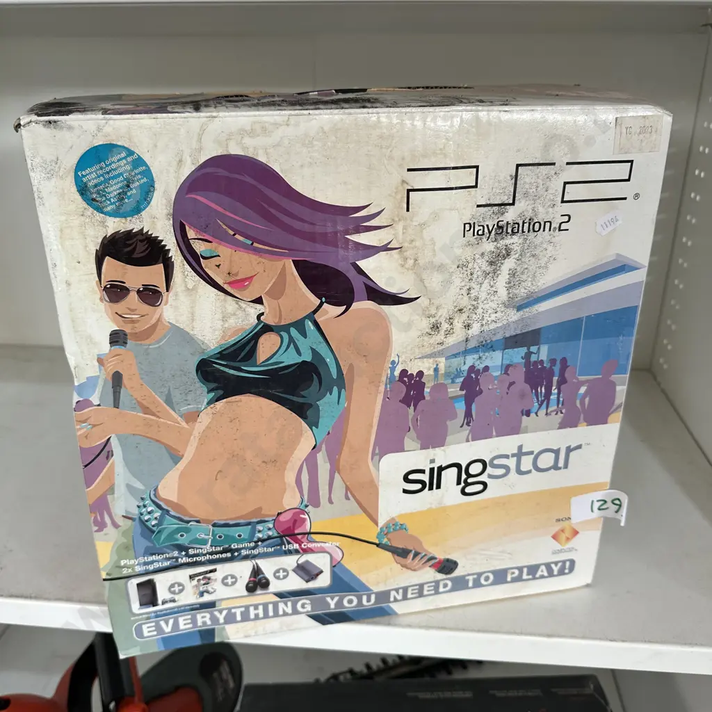 boxed singstar PS2 Image 1++