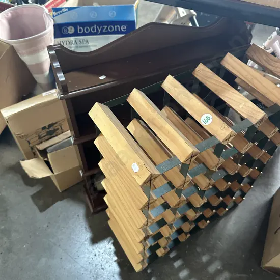 wine racks etc