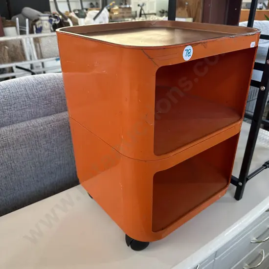 retro bedside - top has been painted