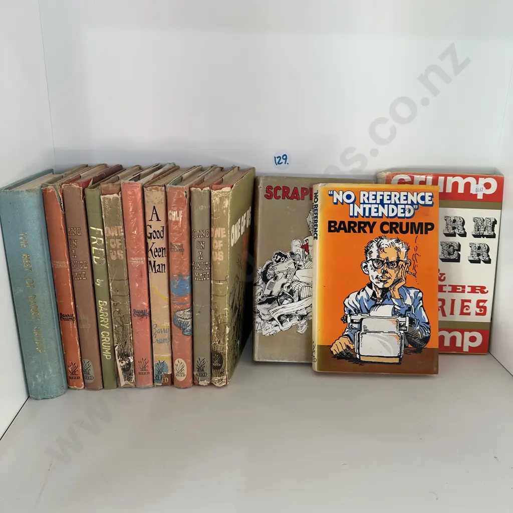 collection early Barry Crump books Image 1++