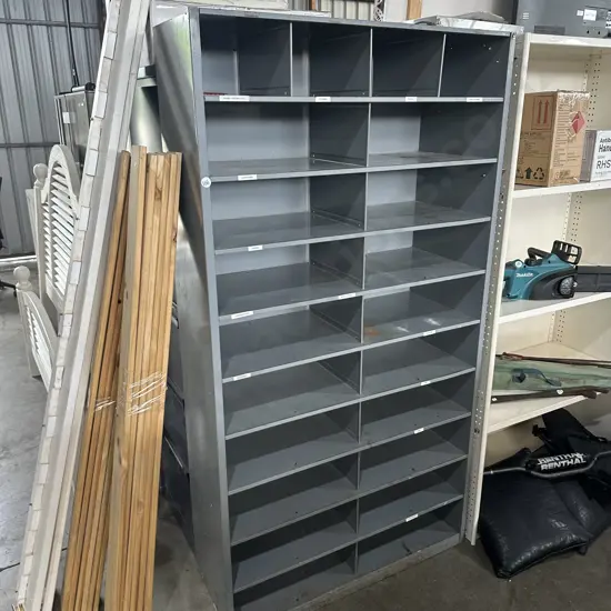 metal pigeon hole unit  1830mm High 985mm Wide 385mm Deep