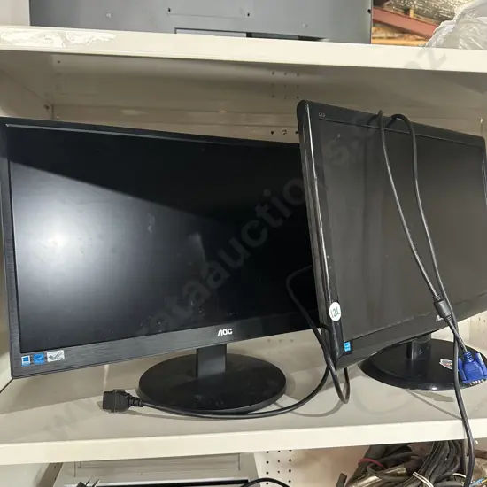 Two screens.
